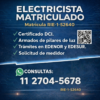 Electricista Matriculado – Electricidad – Nuevo Medidor