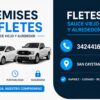Fletes y traslado de personas.