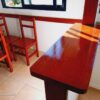 Reparación, lustre y laqueado de mesa, sillas y barra